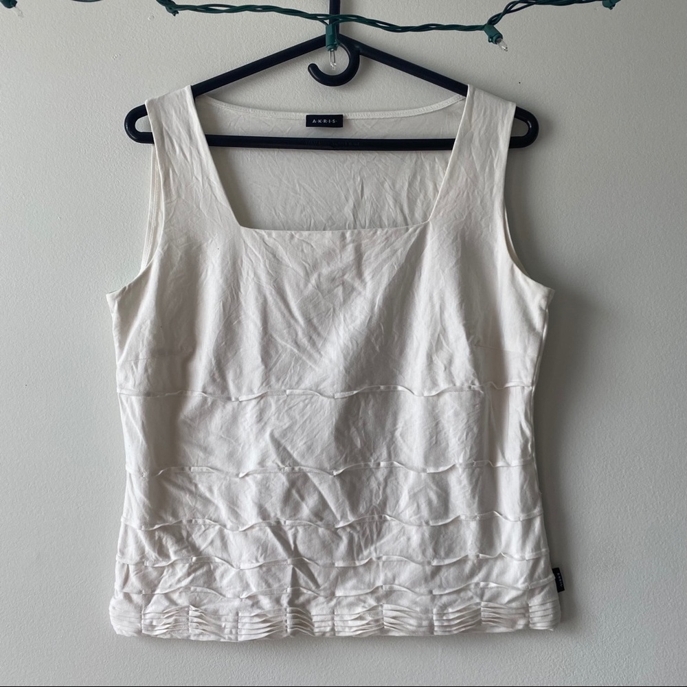 Akris White Top